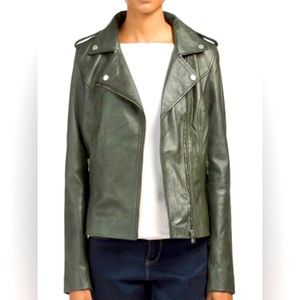 Bod & Christensen Leather Moto Jacket